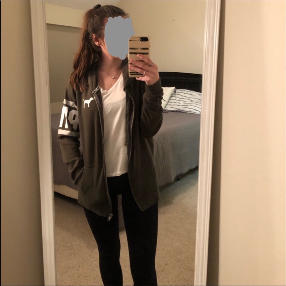 PINK Zip-up Jacket